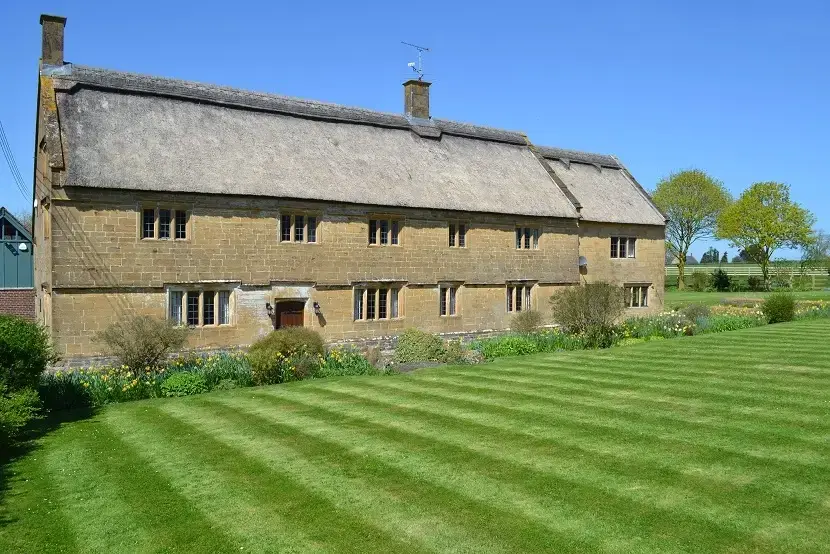 Higher Burrow Farmhouse, from the outside
