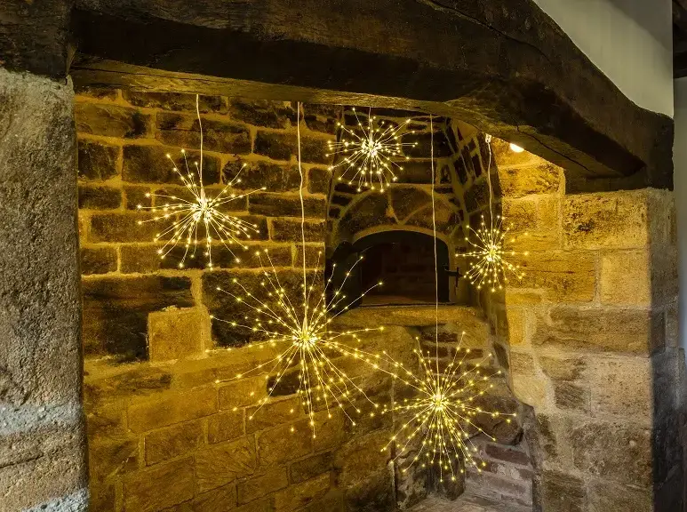 Firepit at Higher Burrow Farmhouse