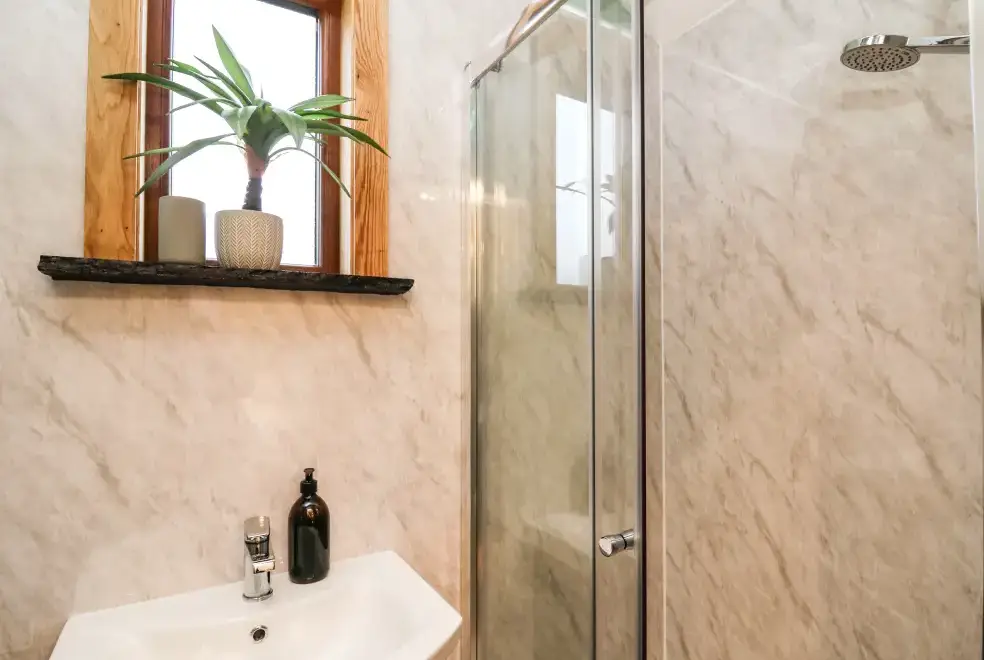 Shower room at Highland View