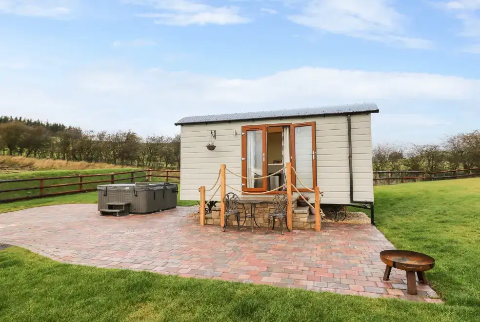Private Hot Tub at Highland View