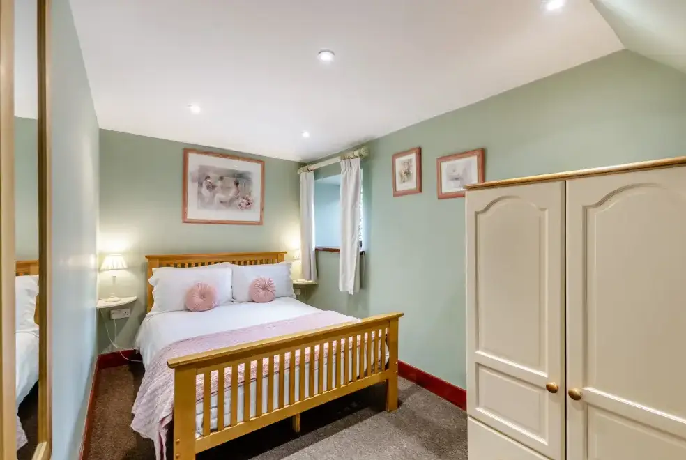 Bedroom at Hill Side Barn