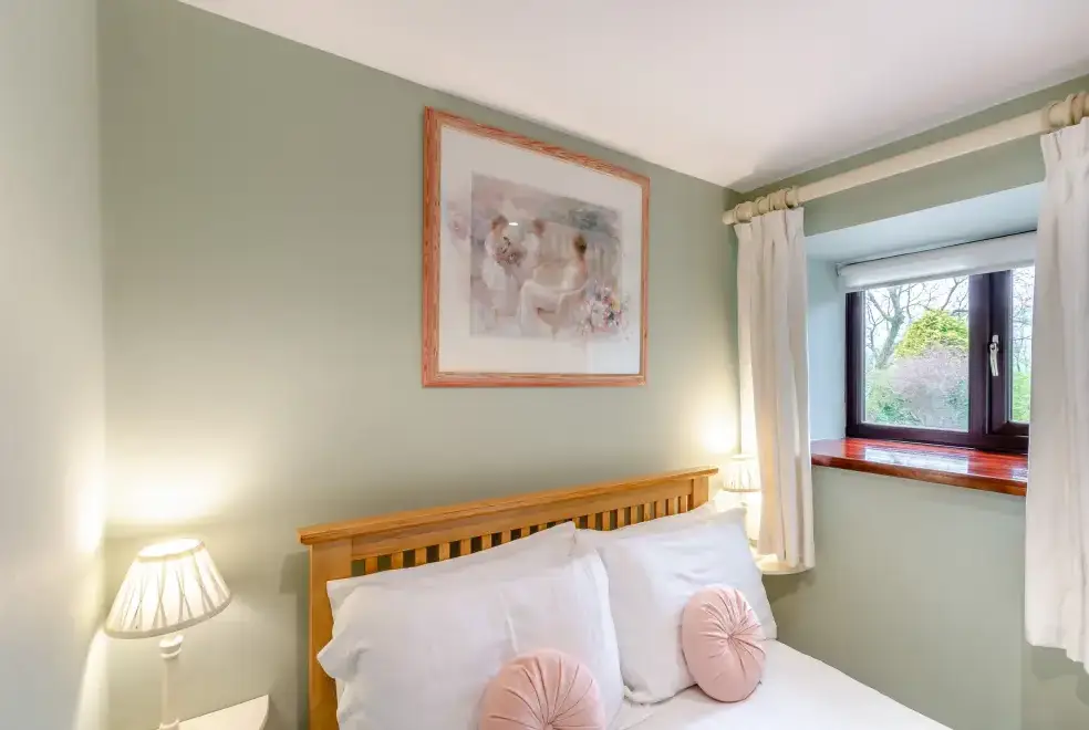 Bedroom at Hill Side Barn