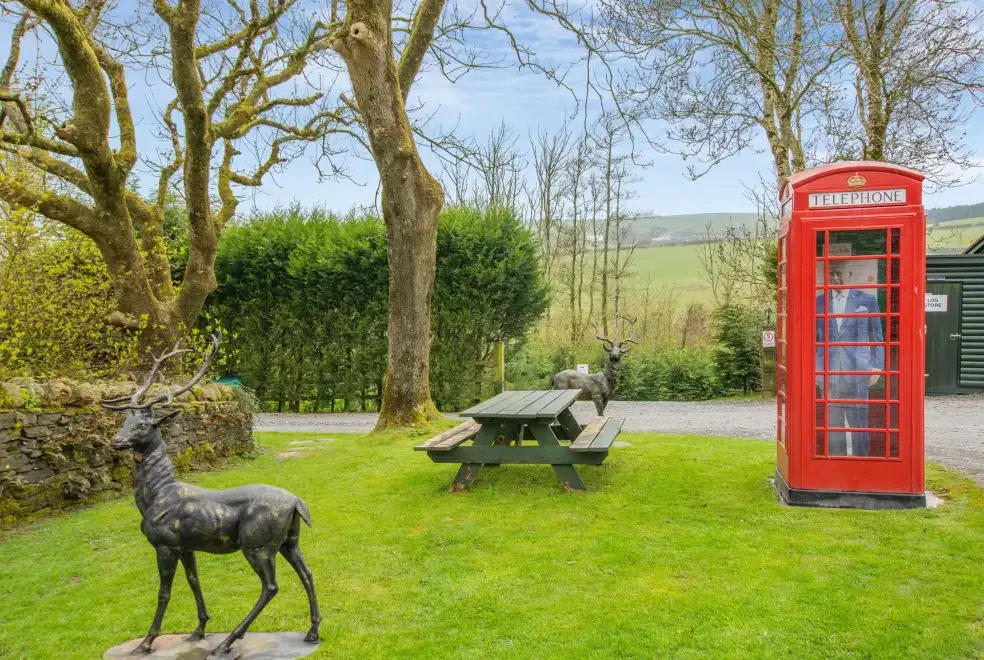 Countryside views at Hill Side Barn