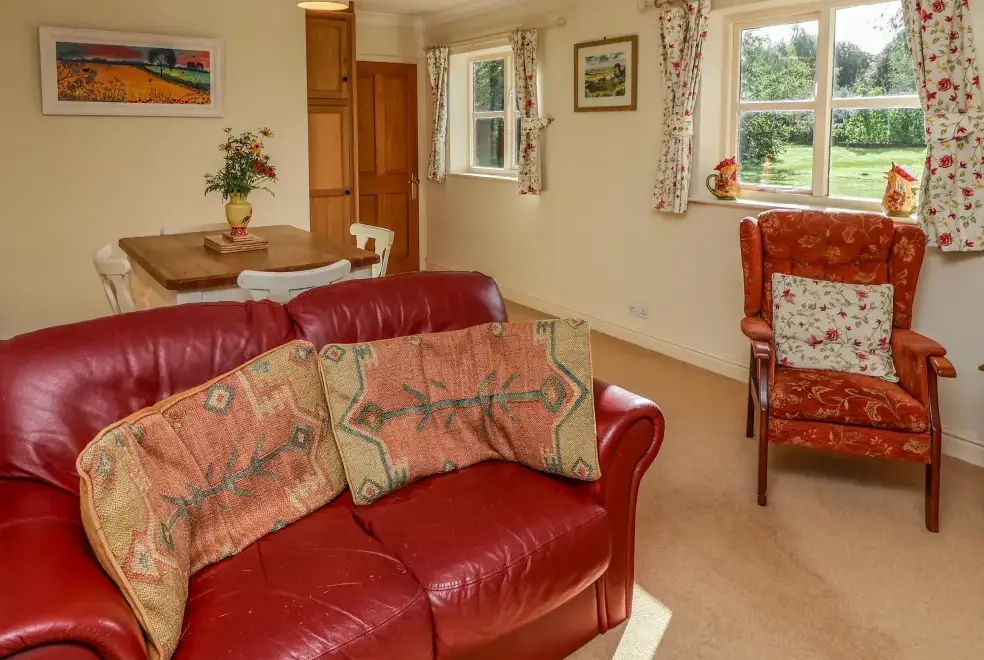 Lounge at Hill Top Cottage