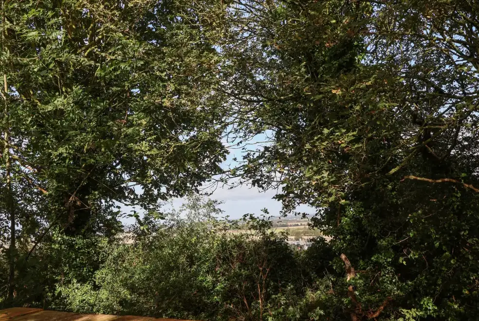 Countryside views at Hill Top Cottage