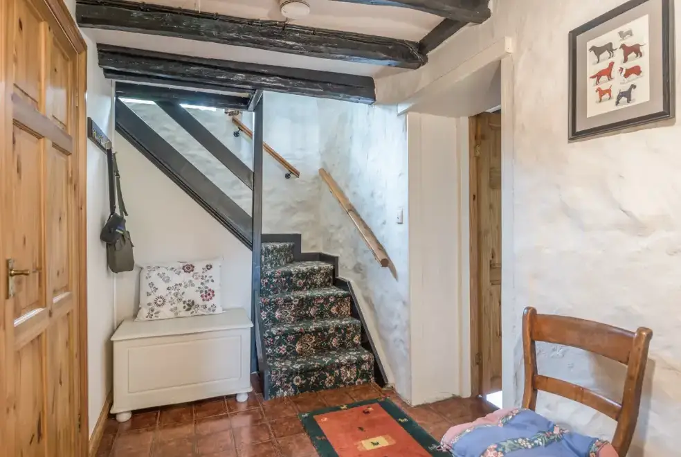 Boot room at Hillgate House