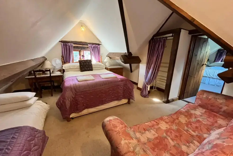 Bedroom at Hillside Croft