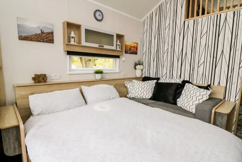 Bedroom at Hillside Lodge