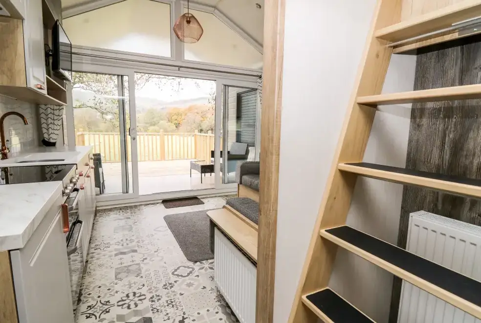 Kitchen/diner at Hillside Lodge