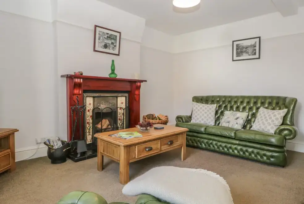 Lounge at Hillside Pet-Friendly Cottage for 7