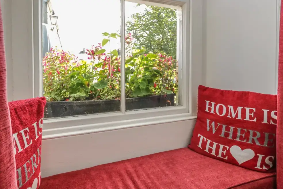 Lounge at Hillside Pet-Friendly Cottage for 7