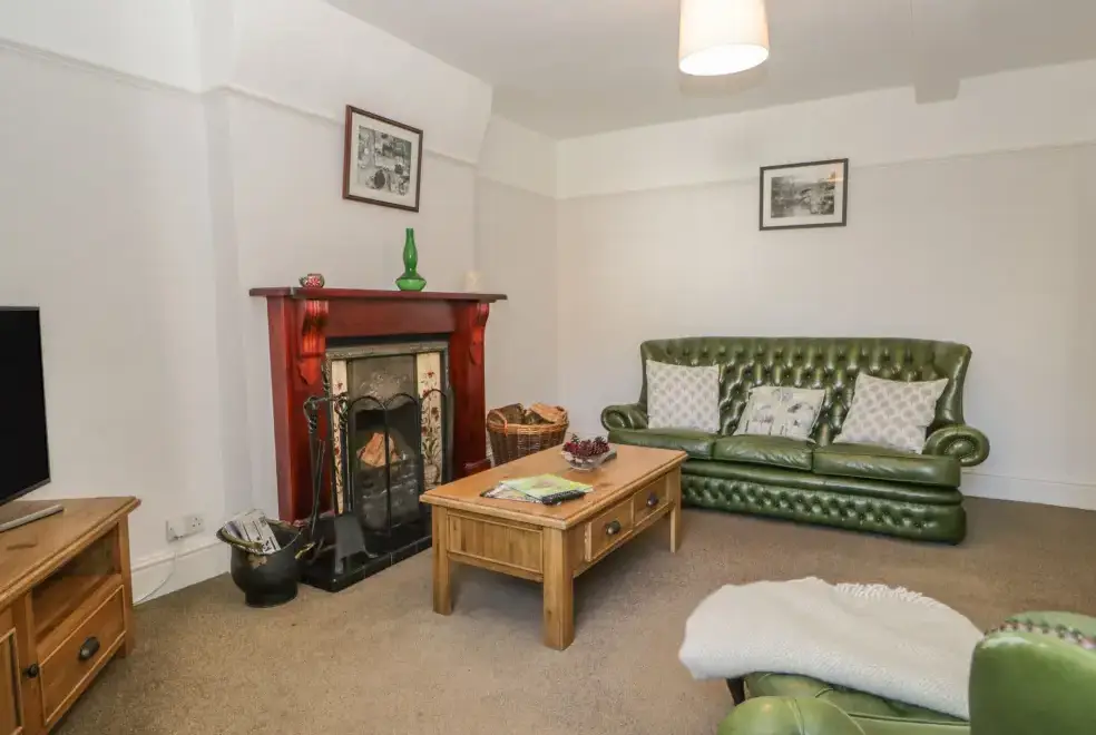 Lounge at Hillside Pet-Friendly Cottage for 7