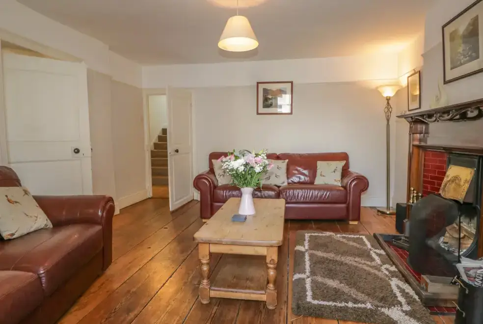 Lounge at Hillside Pet-Friendly Cottage for 7