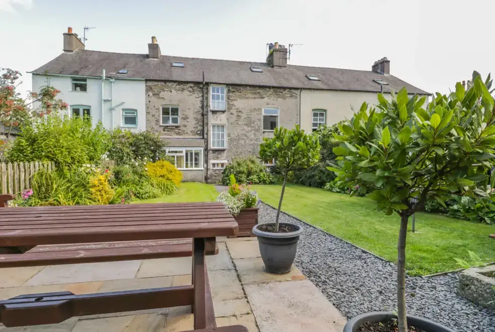 Garden at Hillside Pet-Friendly Cottage for 7