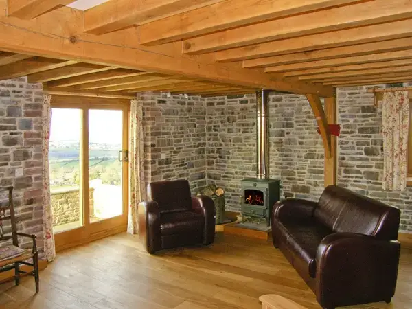 Lounge at Hiraeth Rural Retreat