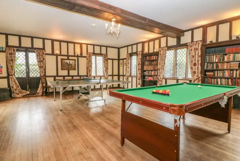 Games Room at Hoath House