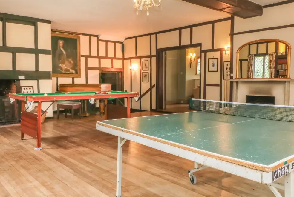 Games Room at Hoath House