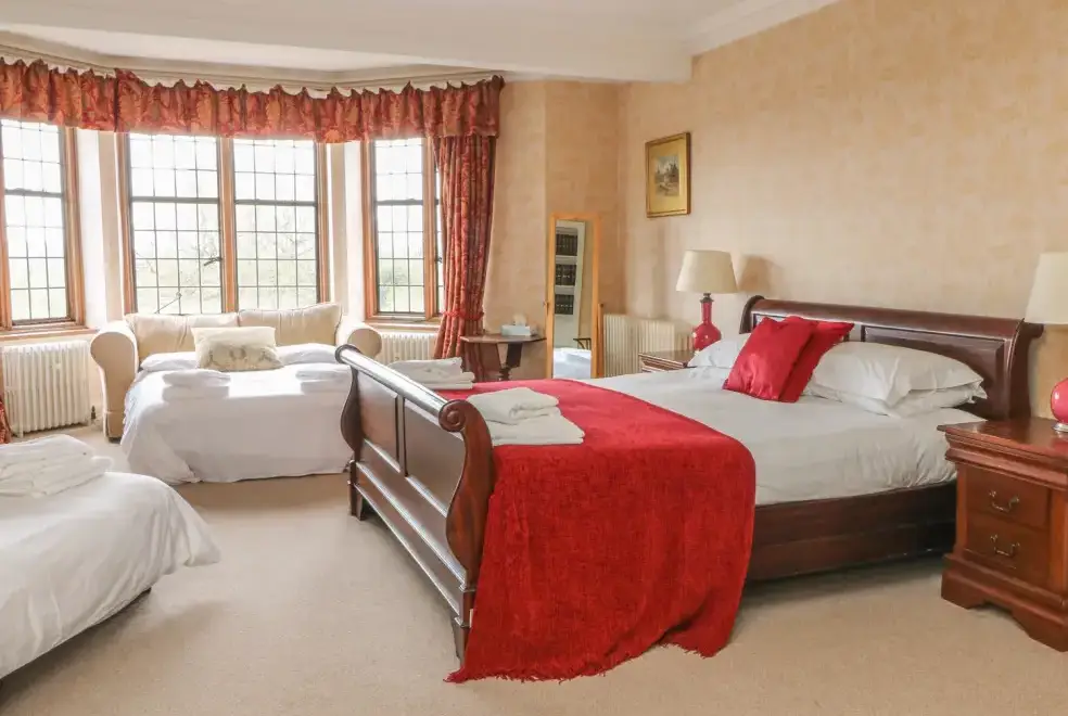 Bedroom at Hoath House