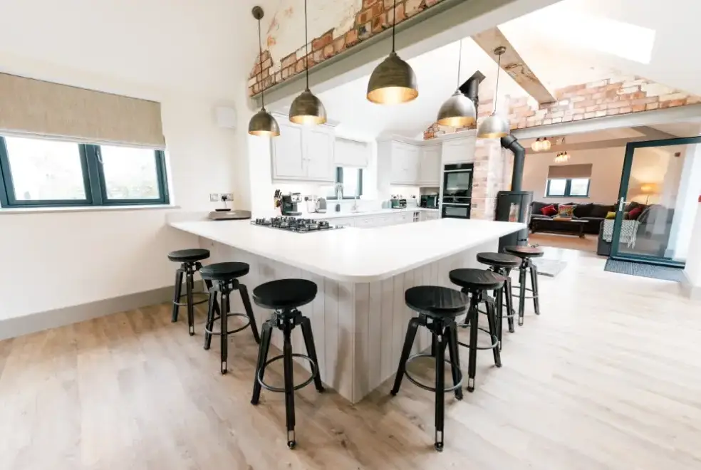 Kitchen/diner at Hollies Barn