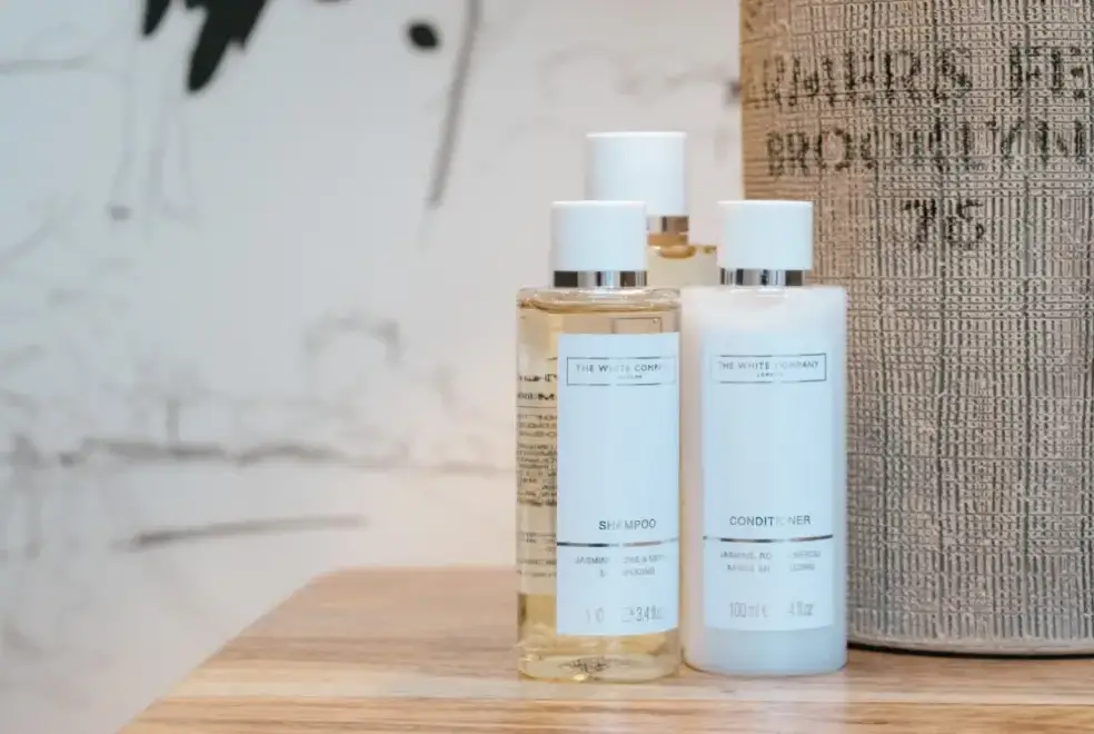 Luxurious interior at Hollies Barn