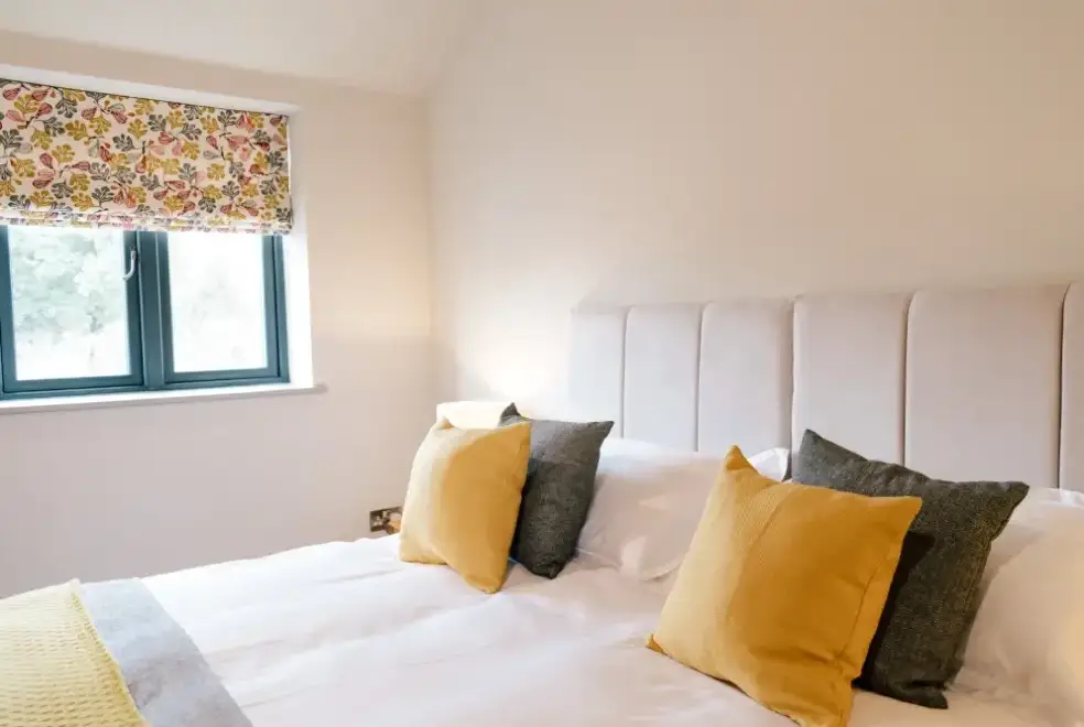 Bedroom at Hollies Barn