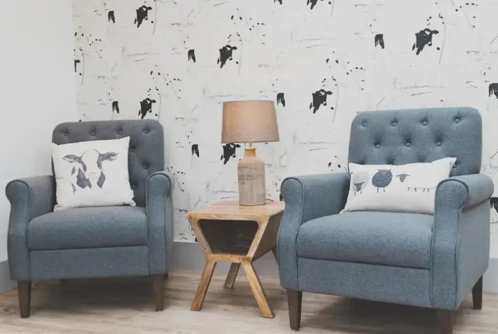 Lounge at Hollies Barn