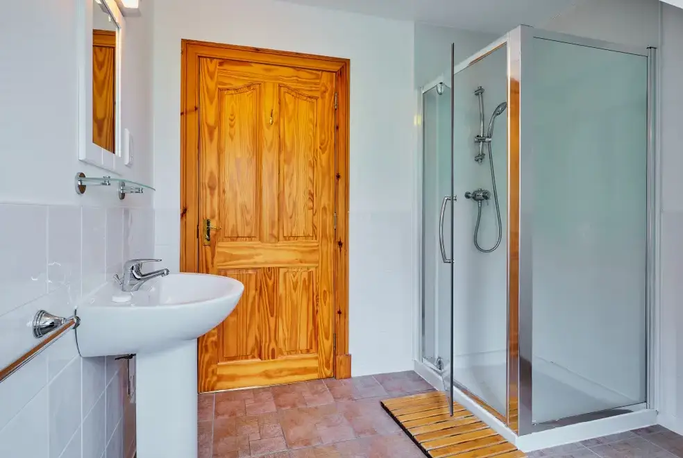 Shower room at Holly House