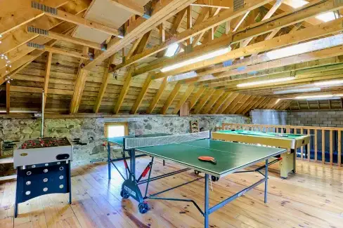 Games Room at Holly House, Perthshire