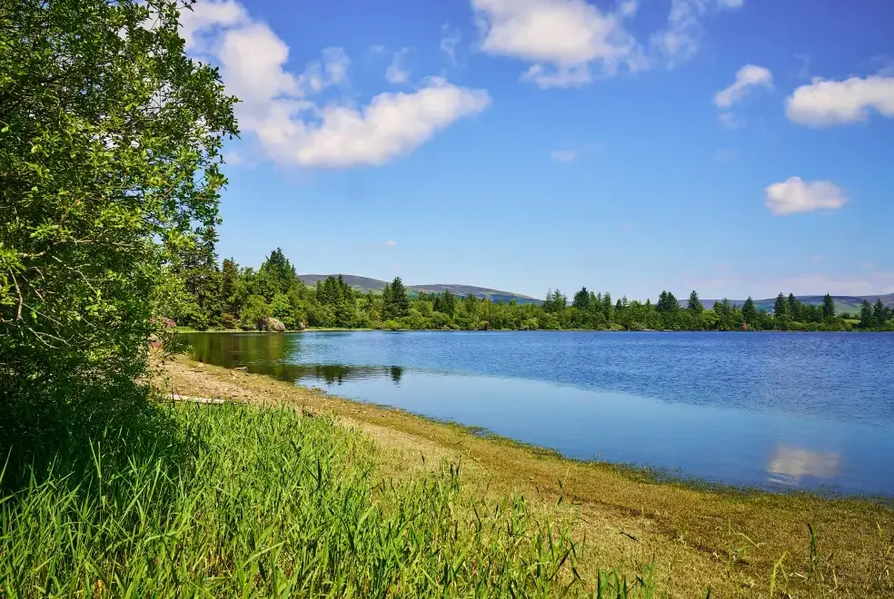 Lake view at Holly House