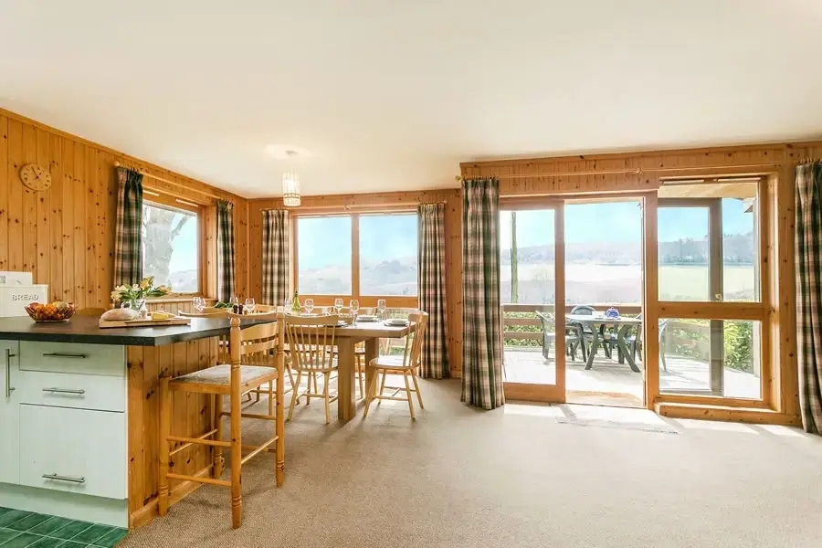 Kitchen/diner at Holly Lodge