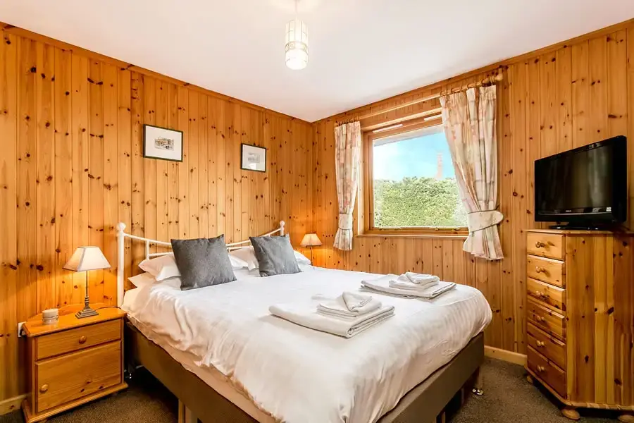 Bedroom at Holly Lodge