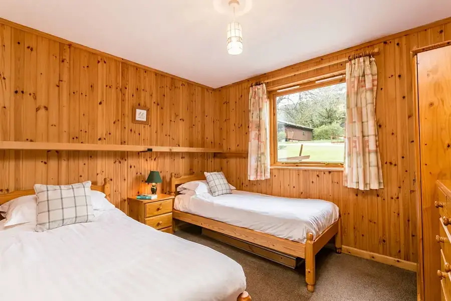 Bedroom at Holly Lodge