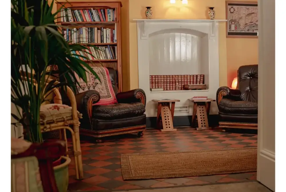 Library at Holly Tree House