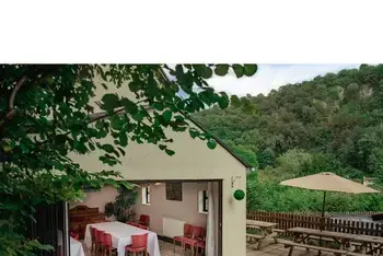 Patio area at Holly Tree House