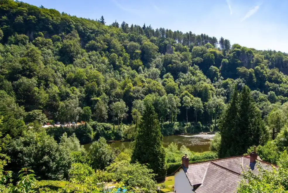 Countryside views at Holly Tree House