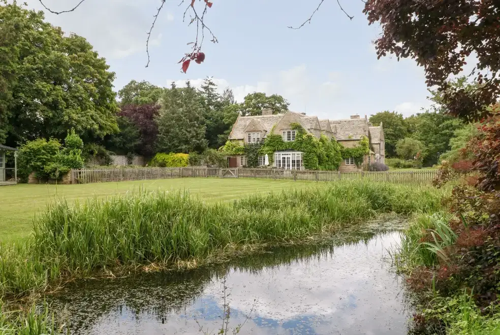 Countryside views at Home Farm