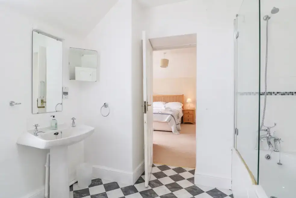 Shower room at Home Farm