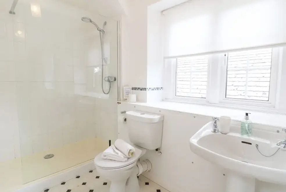 Shower room at Home Farm