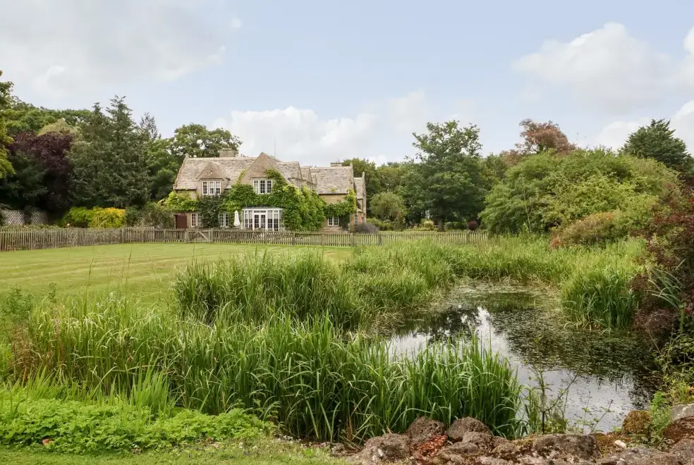 Countryside views at Home Farm
