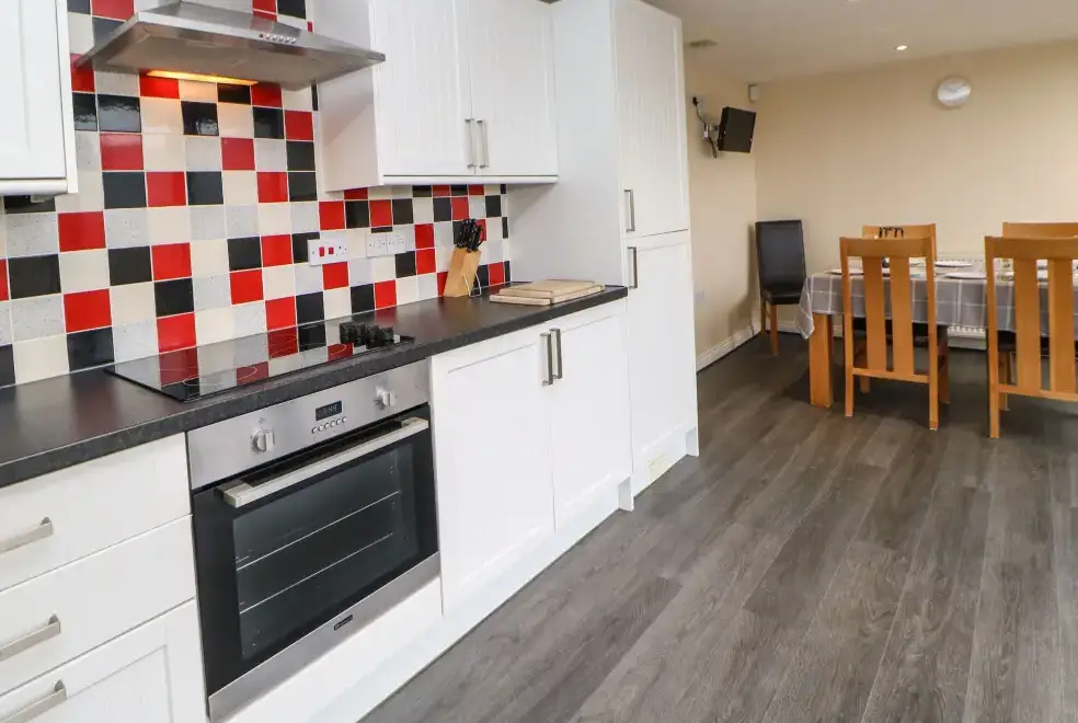 Kitchen/diner at Houghton North Farm Cottage