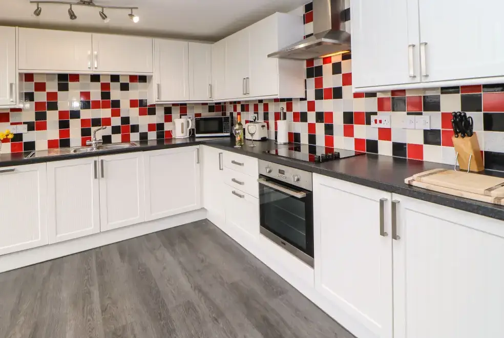 Kitchen/diner at Houghton North Farm Cottage