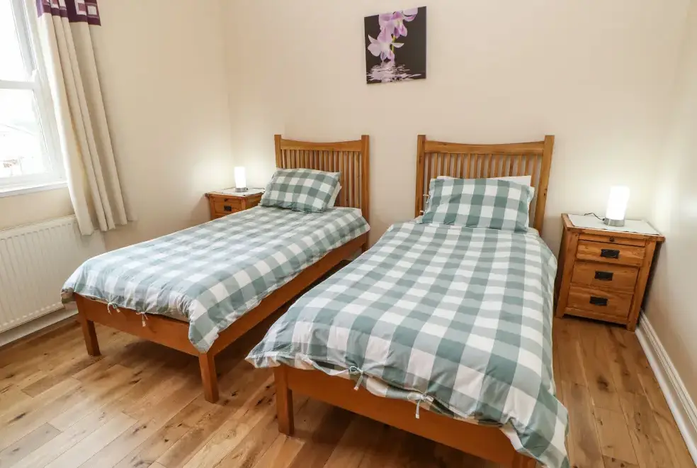 Bedroom at Houghton North Farm Cottage