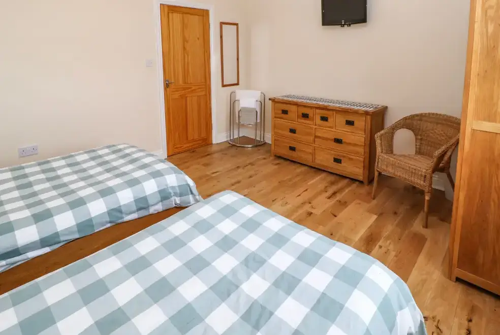 Bedroom at Houghton North Farm Cottage