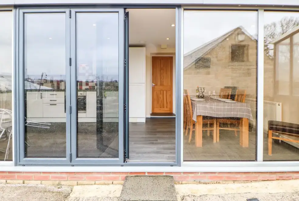 Kitchen/diner at Houghton North Farm Cottage