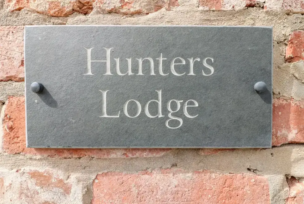 Hunters Lodge at Wildersley Farm, from the outside