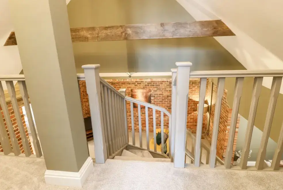 Luxurious interior at Hunters Lodge at Wildersley Farm