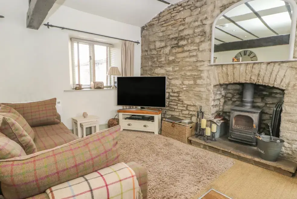 Lounge at In and Out Country Cottage, Yorkshire Dales