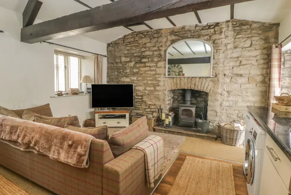 Lounge at In and Out Country Cottage, Yorkshire Dales
