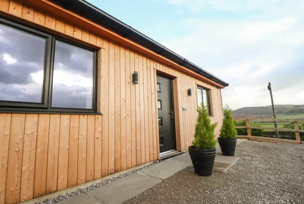 Ingleborough Lodge, from the outside