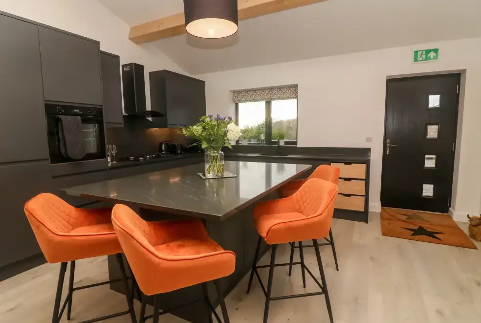 Kitchen/diner at Ingleborough Lodge